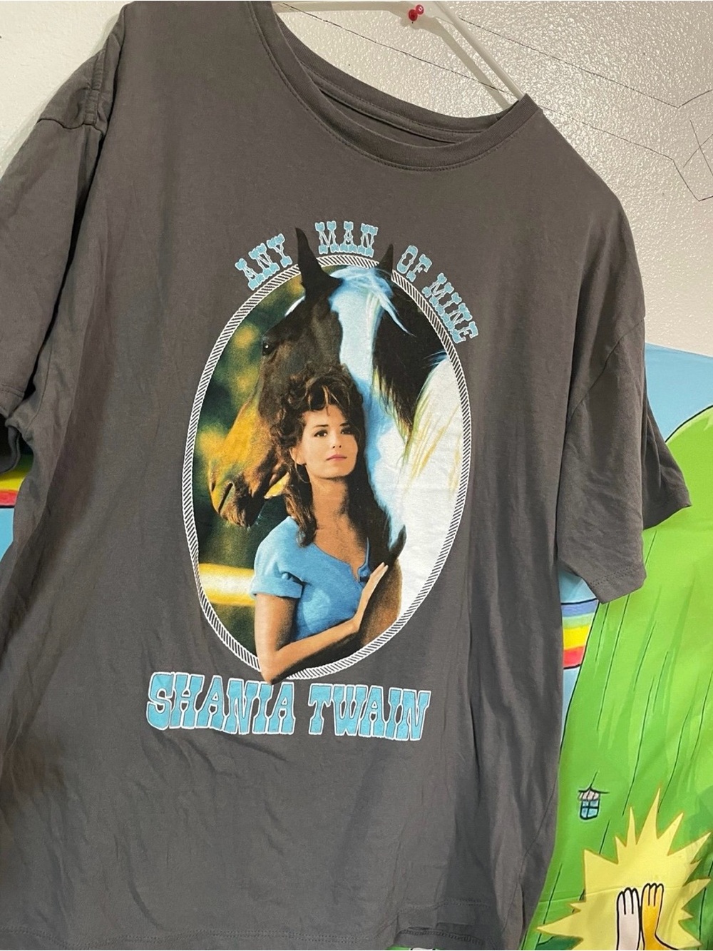 Womens Shania Twain Any man of mine short sleeve tee
